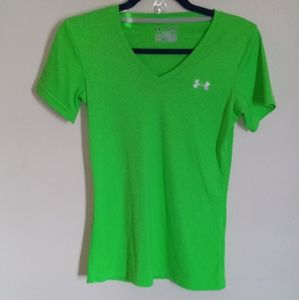 Under Armour Lime Green Workout Top
